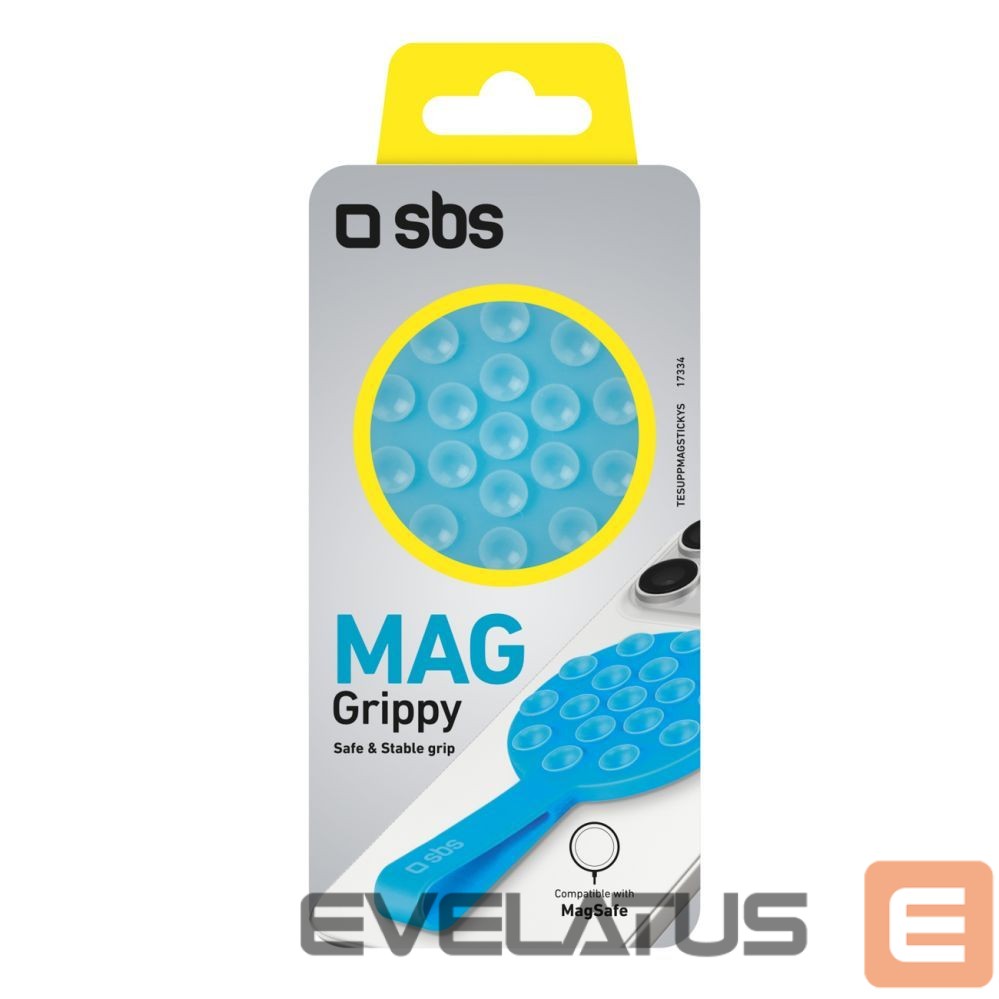 Other goods SBS SBS MAG Grippy MagSafe Compatible Holder with Suction Cup and Ear - Blue