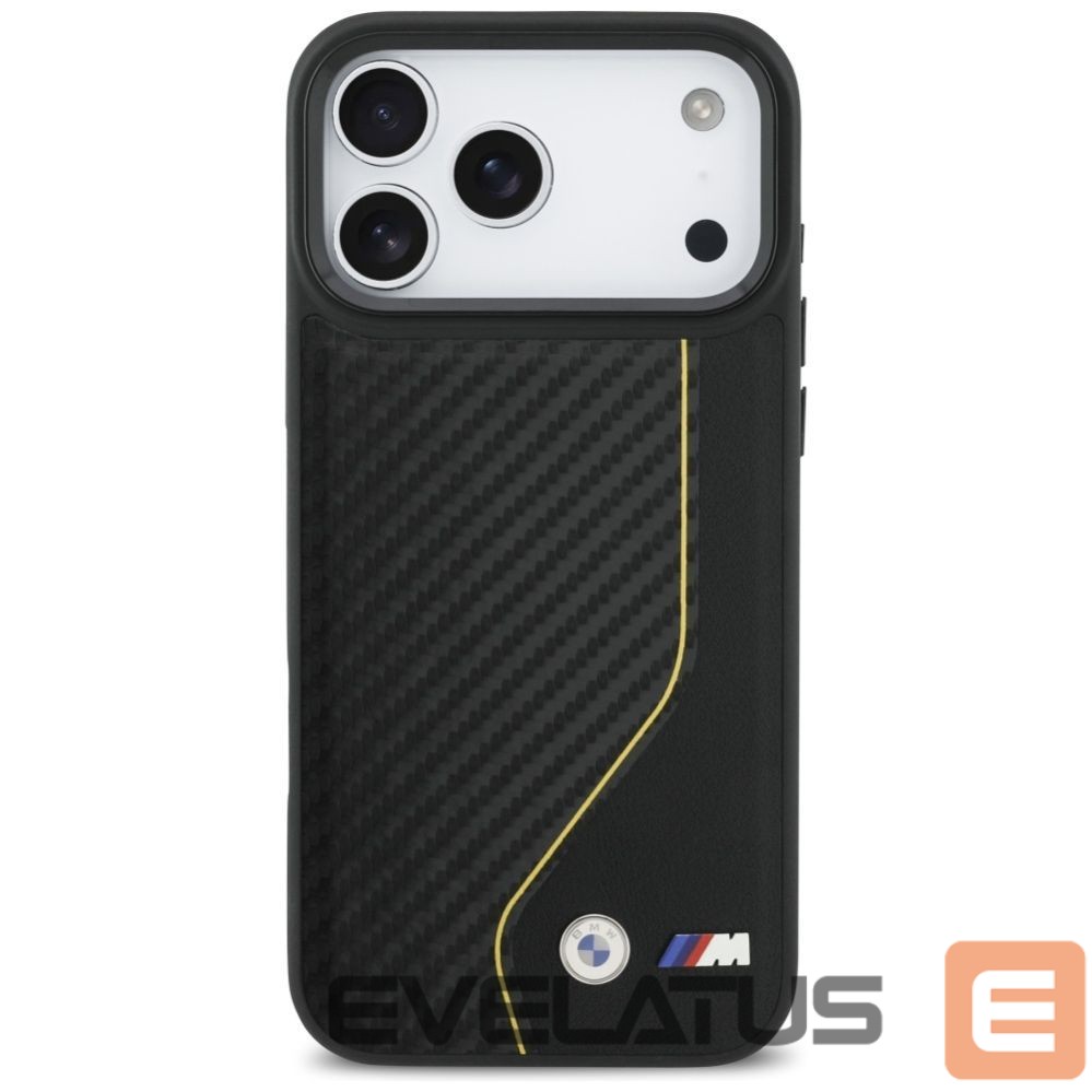 Other goods BMW BMW M Carbon Line & Logo MagSafe Case for iPhone 17 Pro Max - Yellow