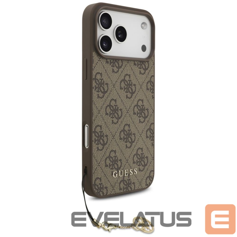Other goods Guess Guess 4G Charms Collection MagSafe case for iPhone 17 Pro Max - brown