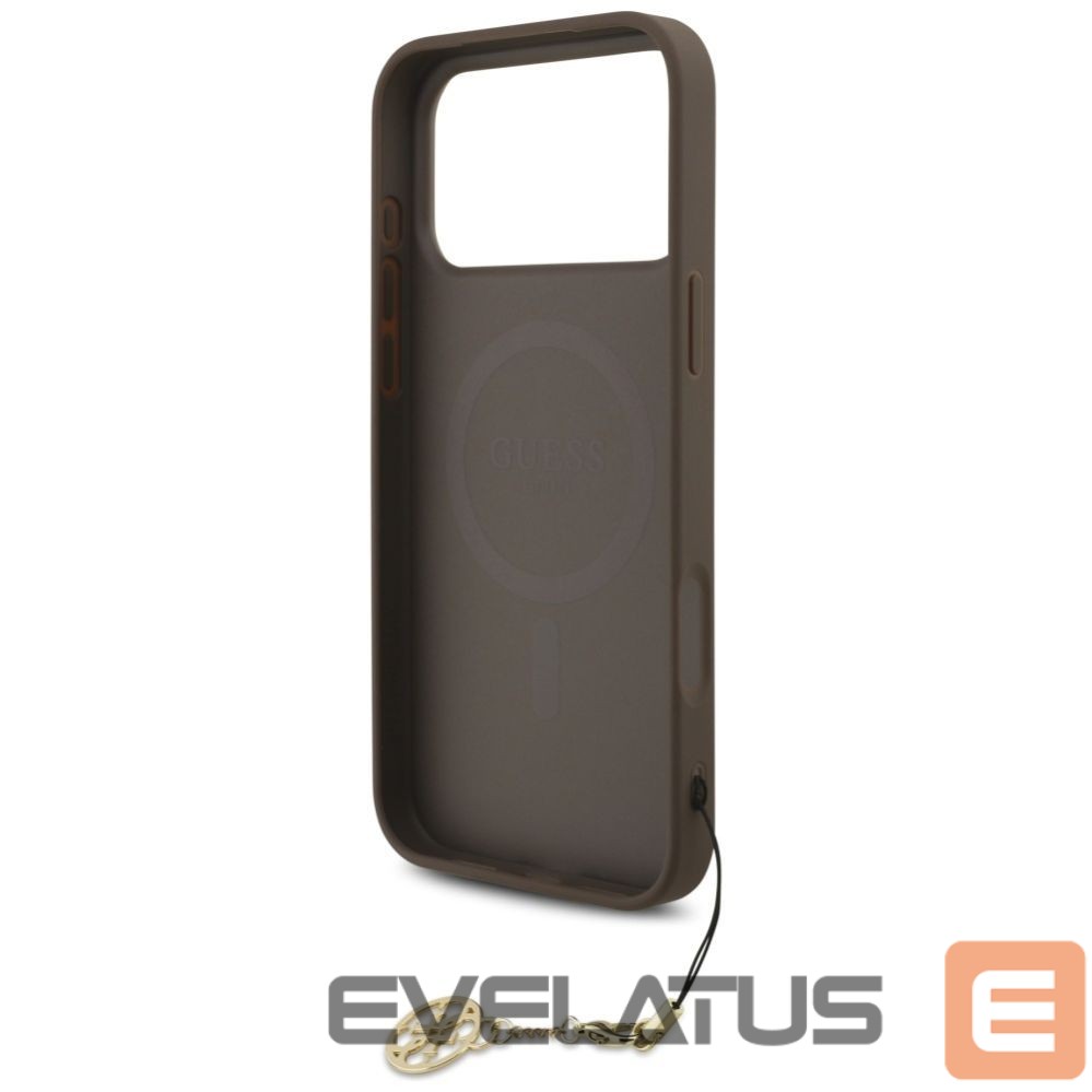 Other goods Guess Guess 4G Charms Collection MagSafe case for iPhone 17 Pro Max - brown