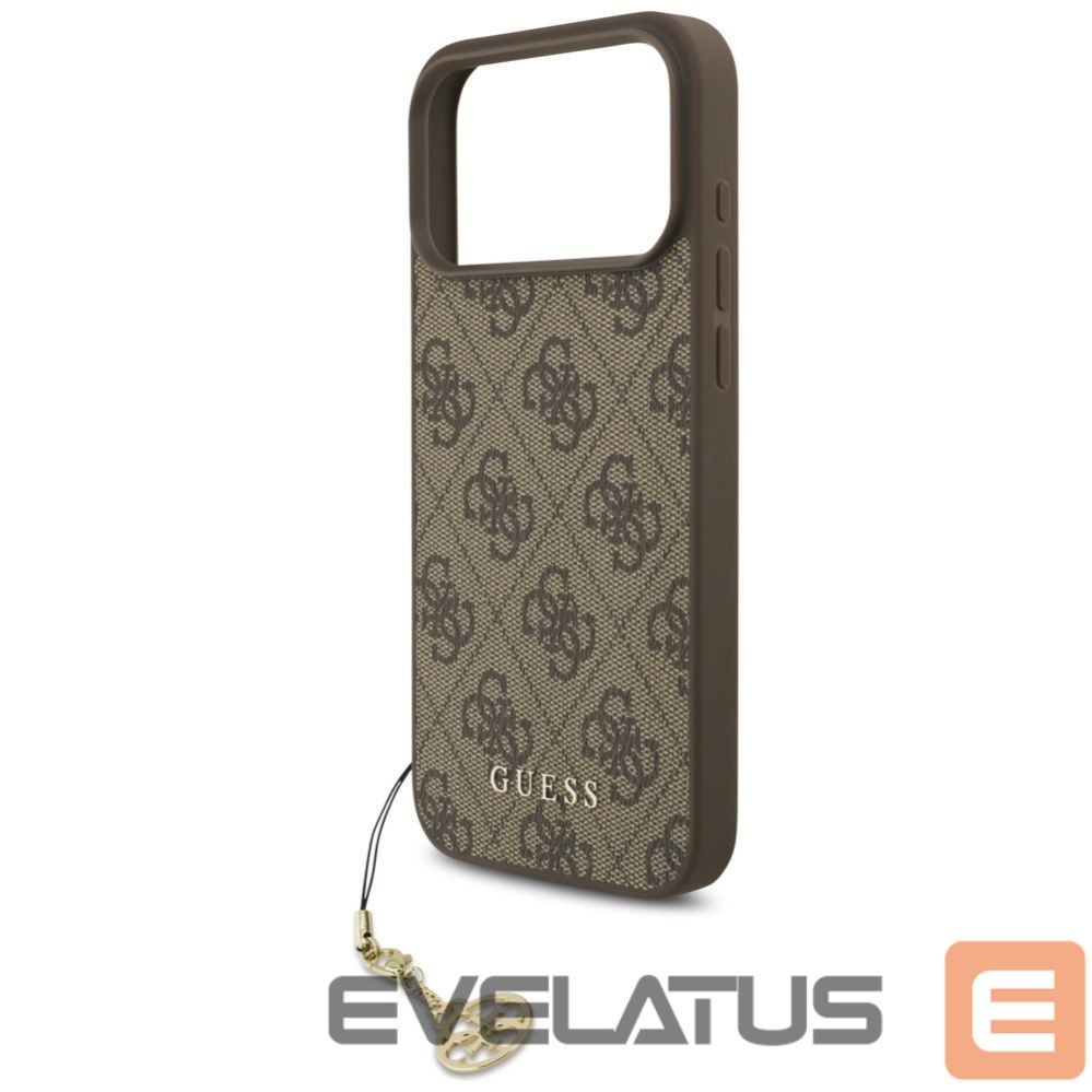 Other goods Guess Guess 4G Charms Collection MagSafe case for iPhone 17 Pro Max - brown