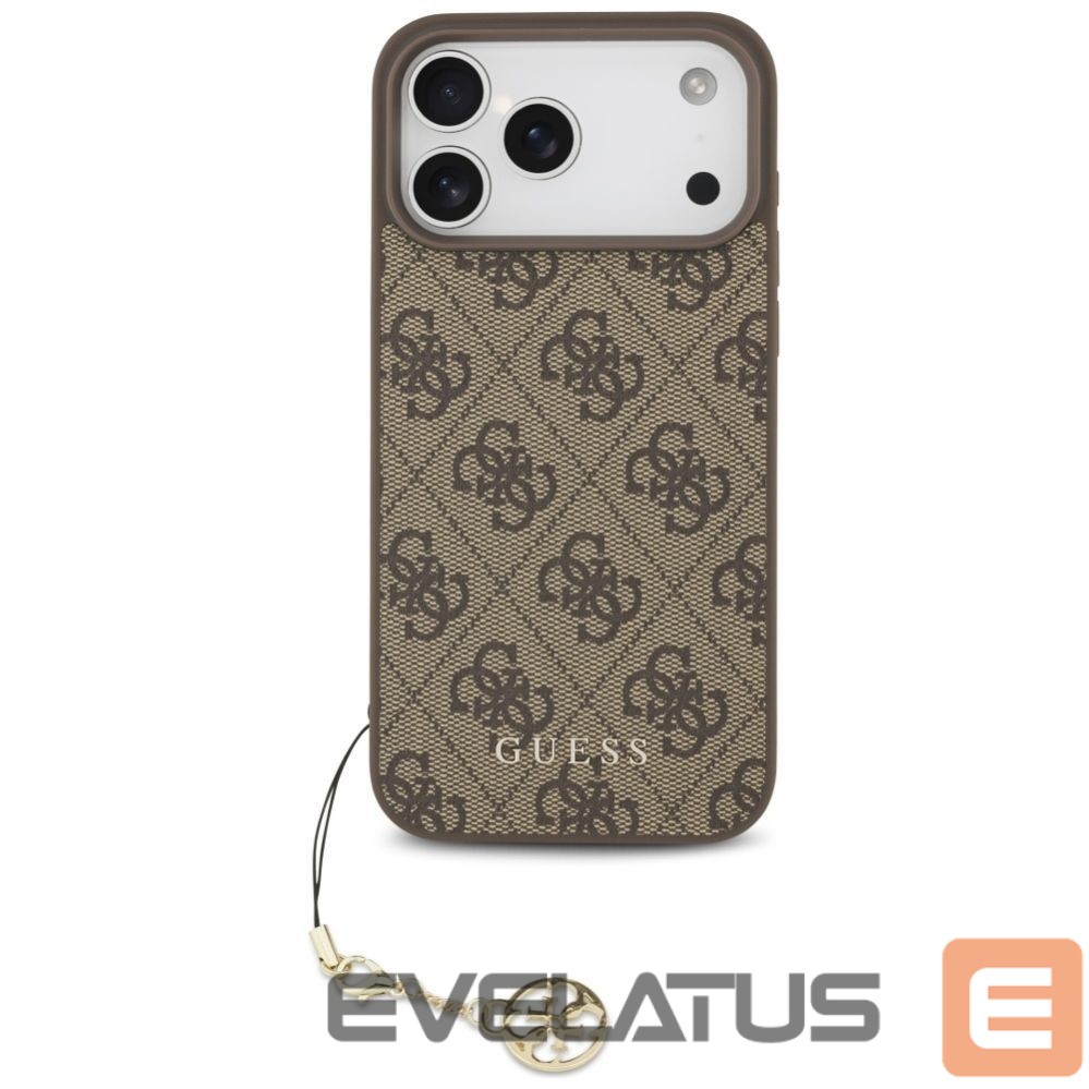 Other goods Guess Guess 4G Charms Collection MagSafe case for iPhone 17 Pro Max - brown