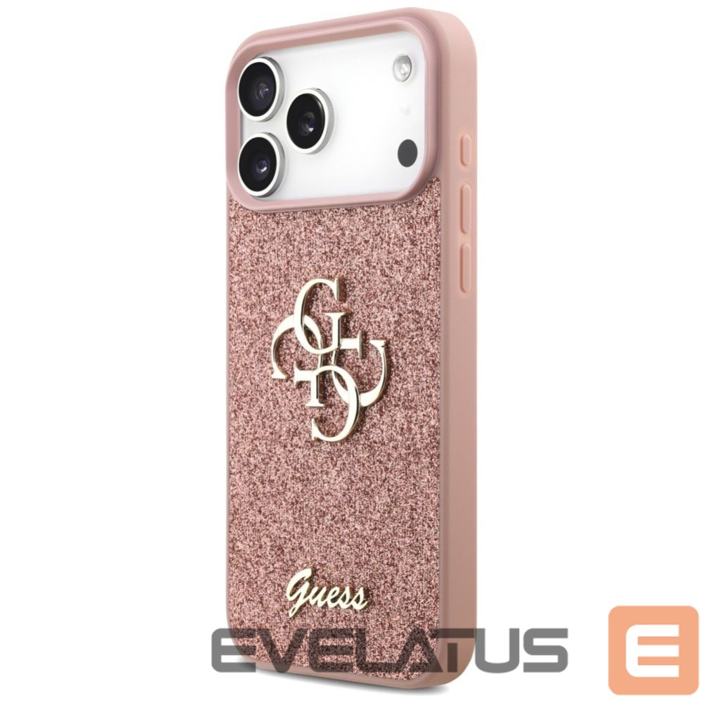 Other goods Guess Guess Fixed Glitter Big 4G Case for iPhone 17 Pro Max - Pink
