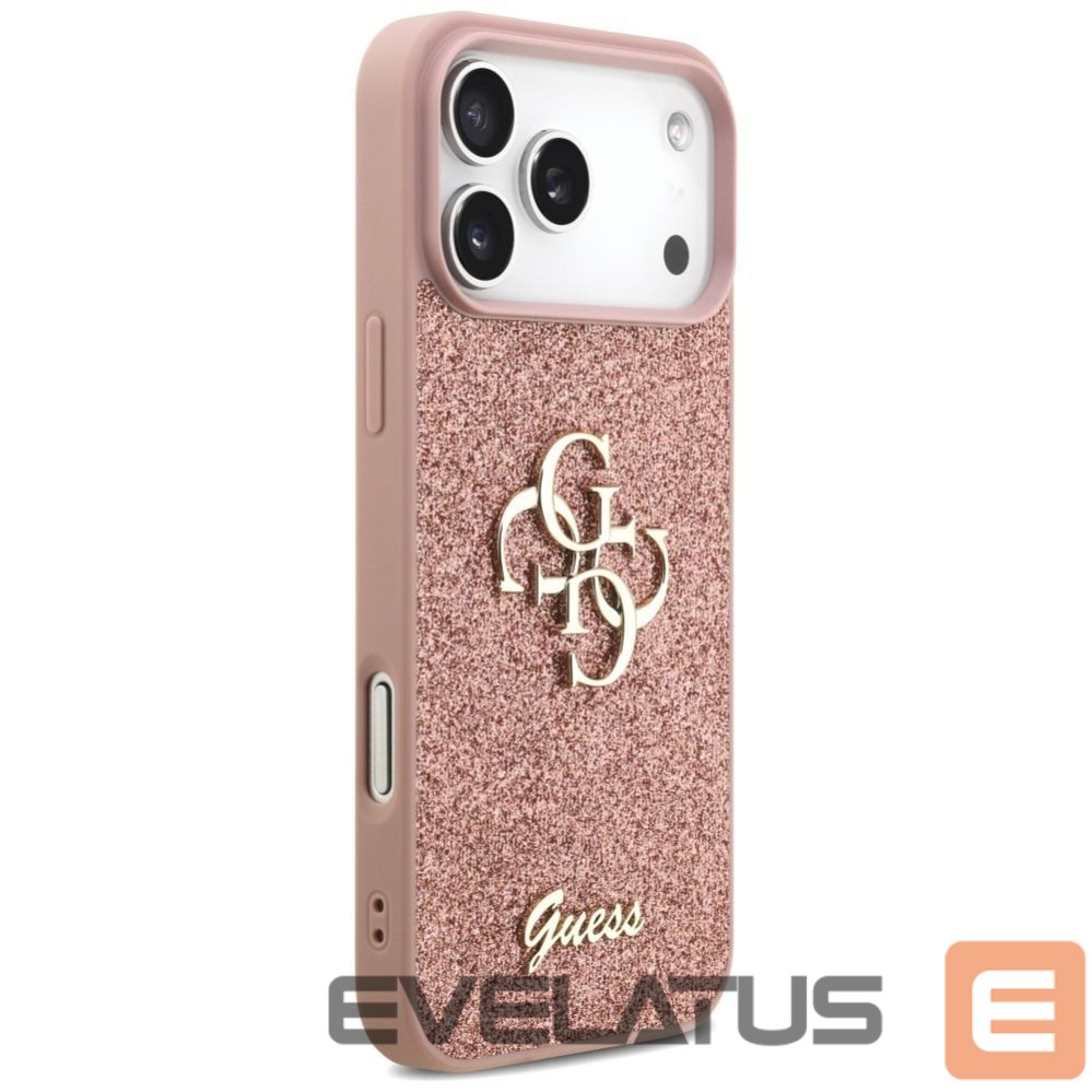 Other goods Guess Guess Fixed Glitter Big 4G Case for iPhone 17 Pro Max - Pink