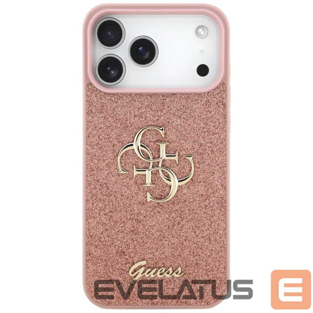 Other goods Guess Guess Fixed Glitter Big 4G Case for iPhone 17 Pro Max - Pink