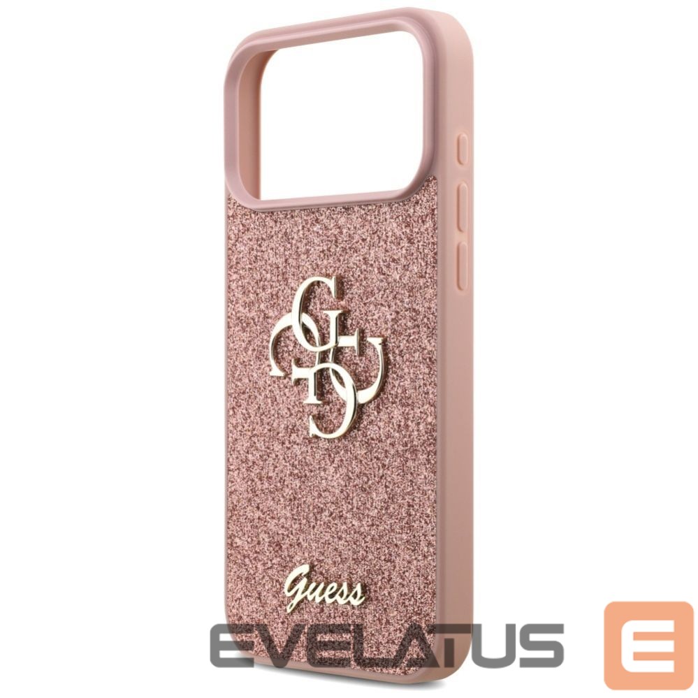 Other goods Guess Guess Fixed Glitter Big 4G Case for iPhone 17 Pro Max - Pink