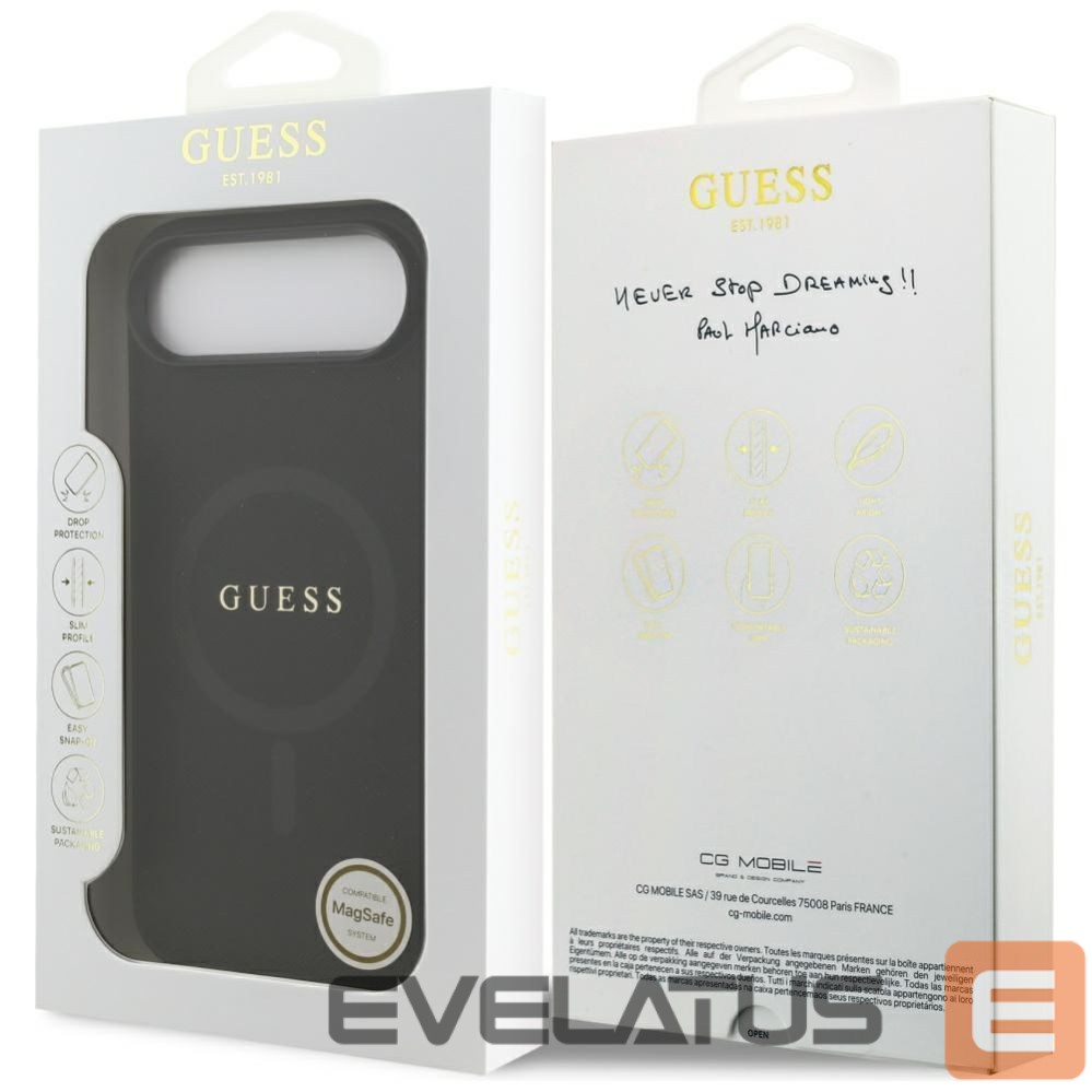 Other goods Guess Guess Saffiano Classic Logo MagSafe case for iPhone Air - black