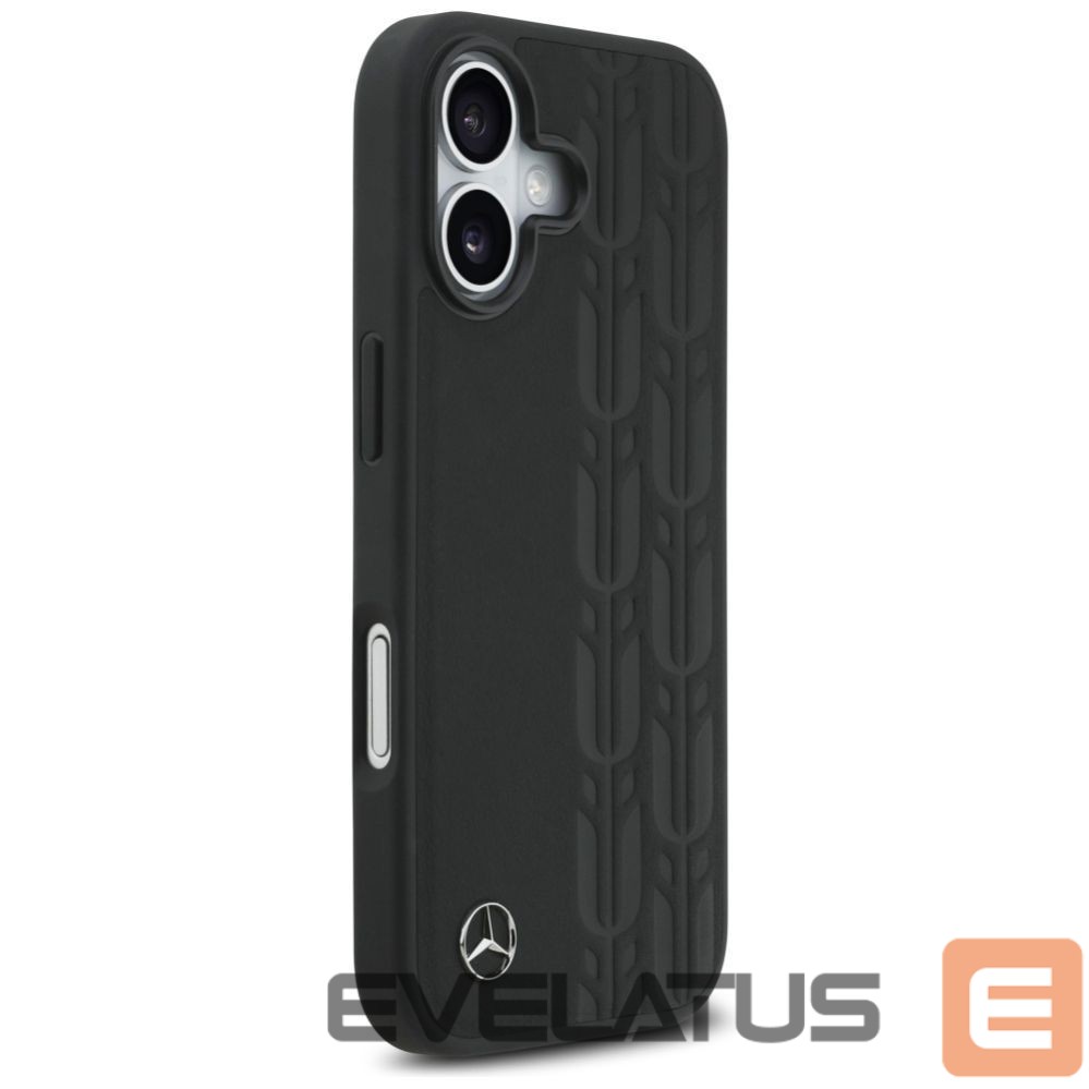 Other goods Mercedes-Benz Mercedes Leather Laurel Leaves MagSafe Case for iPhone 17 - Black