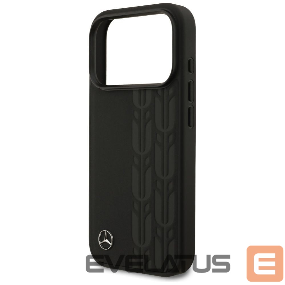 Other goods Mercedes-Benz Mercedes Leather Laurel Leaves MagSafe Case for iPhone 17 Pro - Black