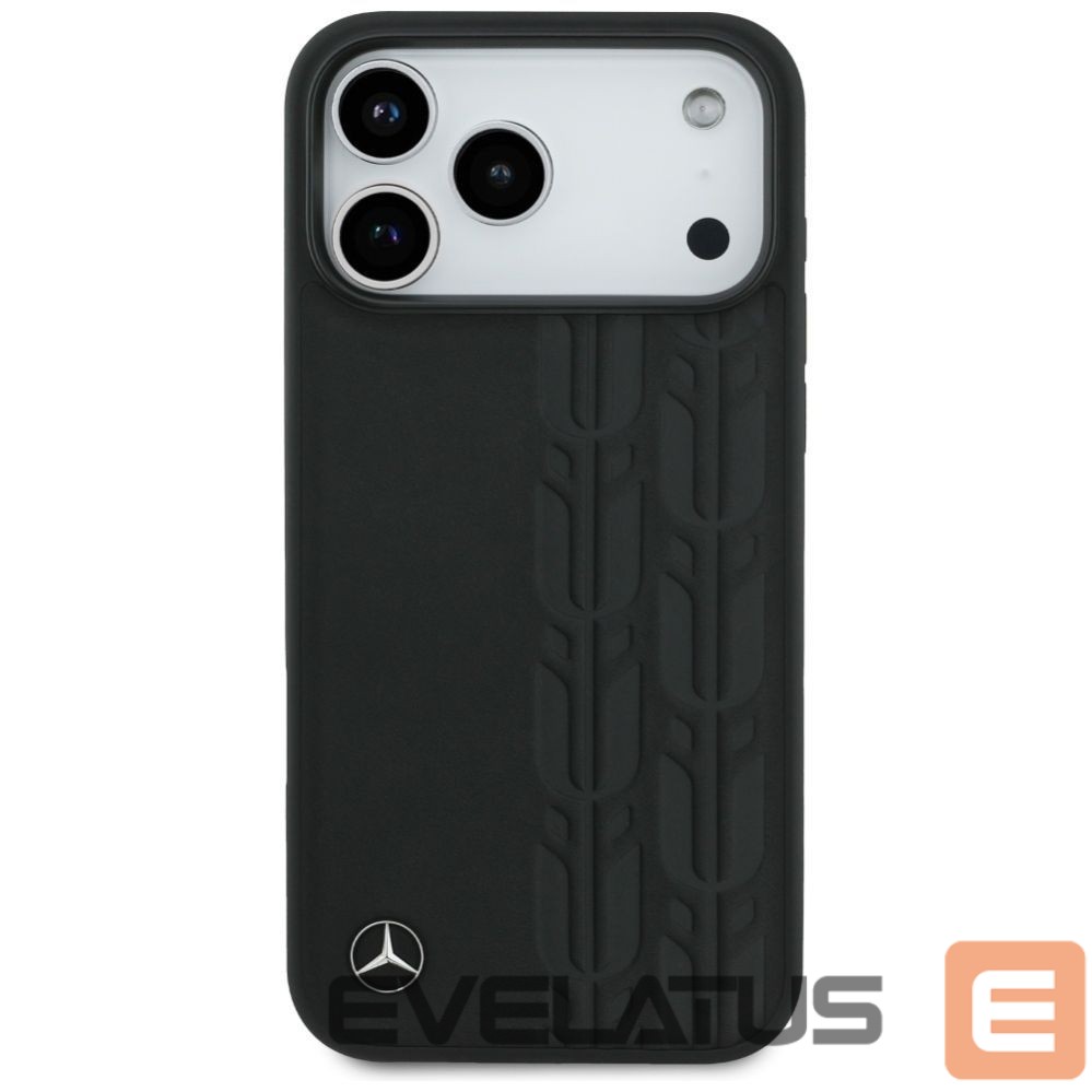 Other goods Mercedes-Benz Mercedes Leather Laurel Leaves MagSafe Case for iPhone 17 Pro Max - Black