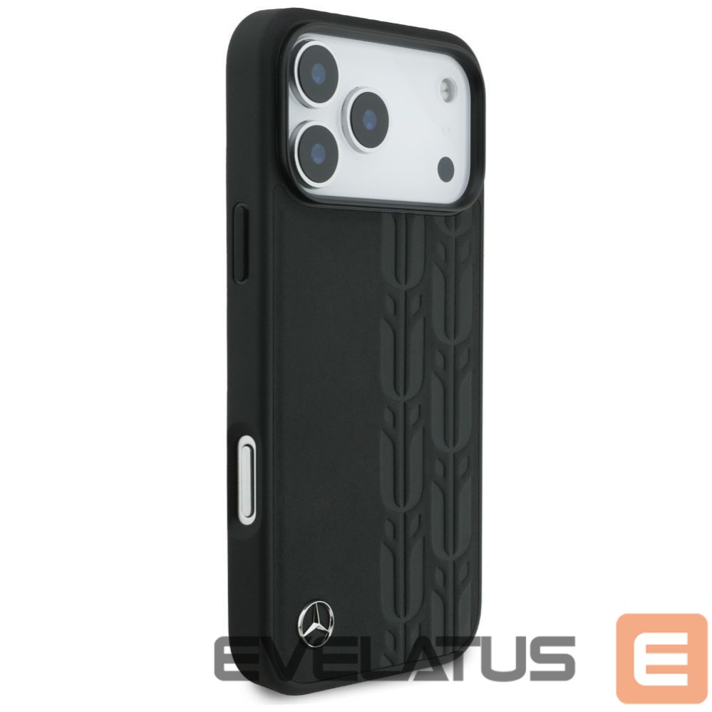 Other goods Mercedes-Benz Mercedes Leather Laurel Leaves MagSafe Case for iPhone 17 Pro Max - Black
