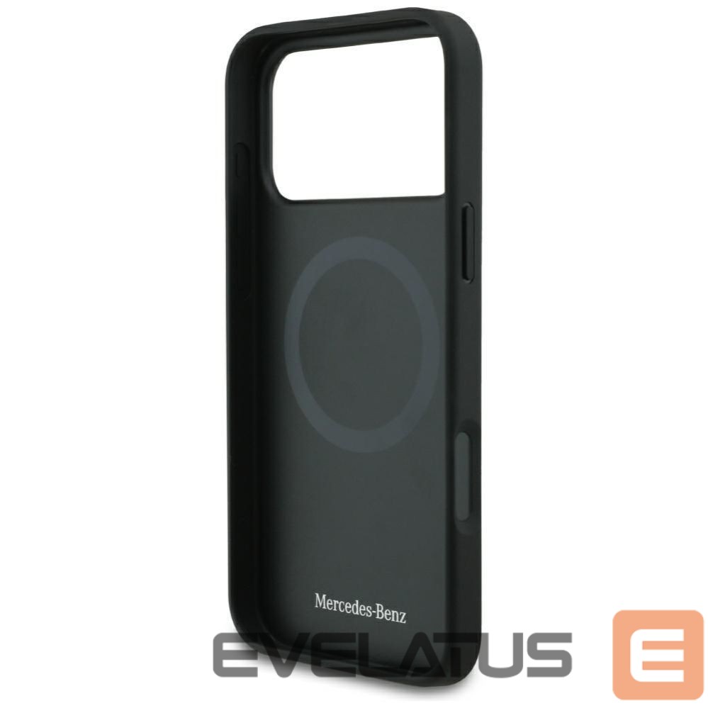 Other goods Mercedes-Benz Mercedes Leather Laurel Leaves MagSafe Case for iPhone 17 Pro Max - Black
