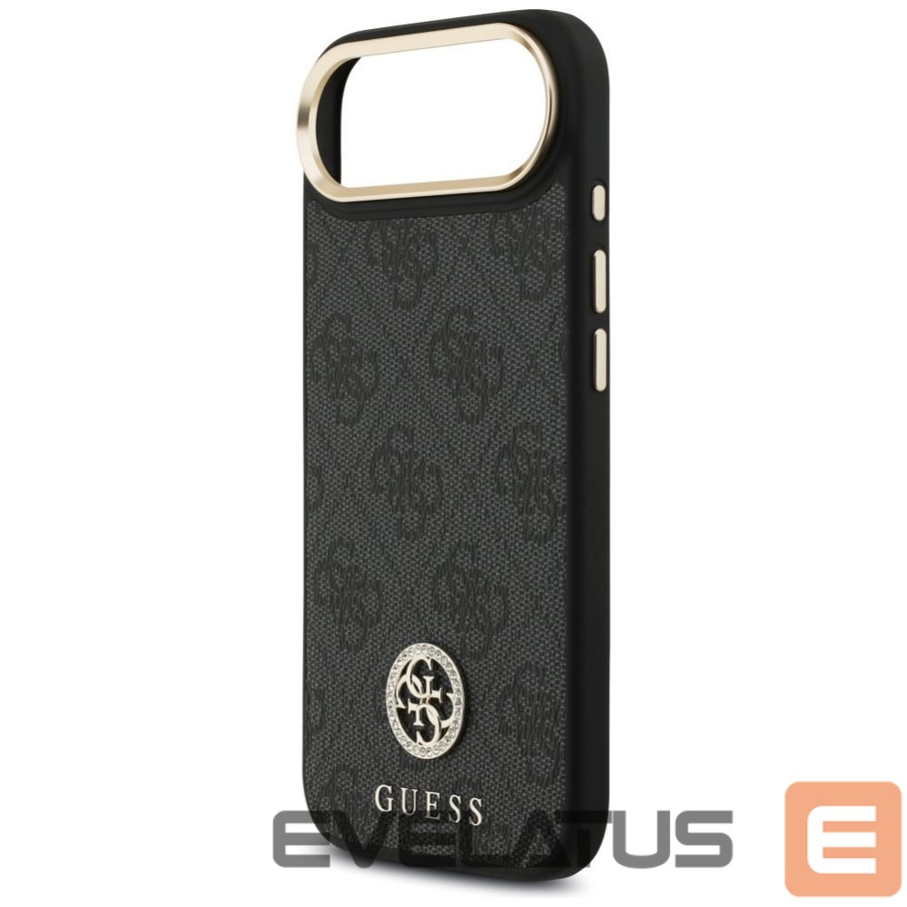 Other goods Guess Guess 4G Strass Logo & Big Strap Metal Buttons MagSafe Case for iPhone Air - Black