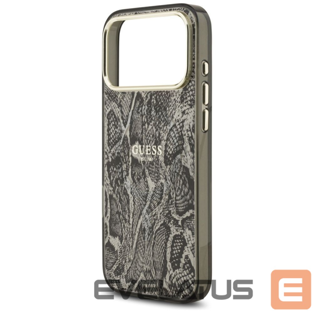 Other goods Guess Guess Python Pattern MagSafe Case for iPhone 17 Pro Max - Black