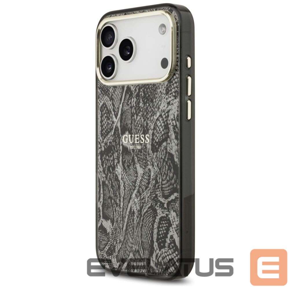 Other goods Guess Guess Python Pattern MagSafe Case for iPhone 17 Pro Max - Black