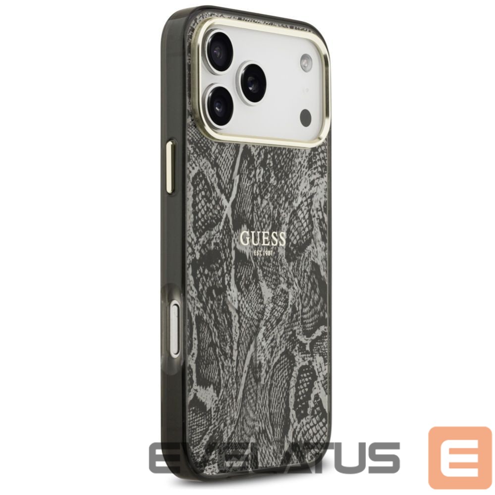 Other goods Guess Guess Python Pattern MagSafe Case for iPhone 17 Pro Max - Black