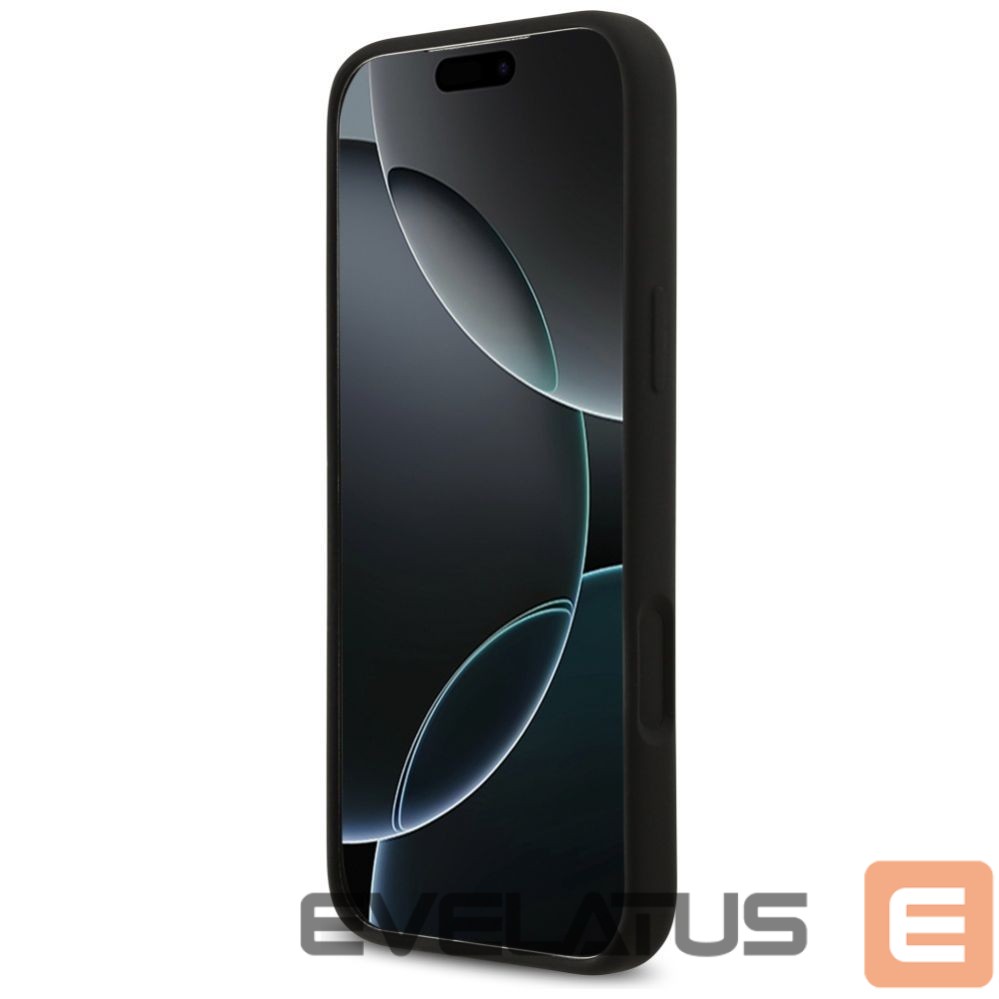 Other goods Guess Guess Silicone Big 4G Script Case for iPhone 17 Pro Max - Black