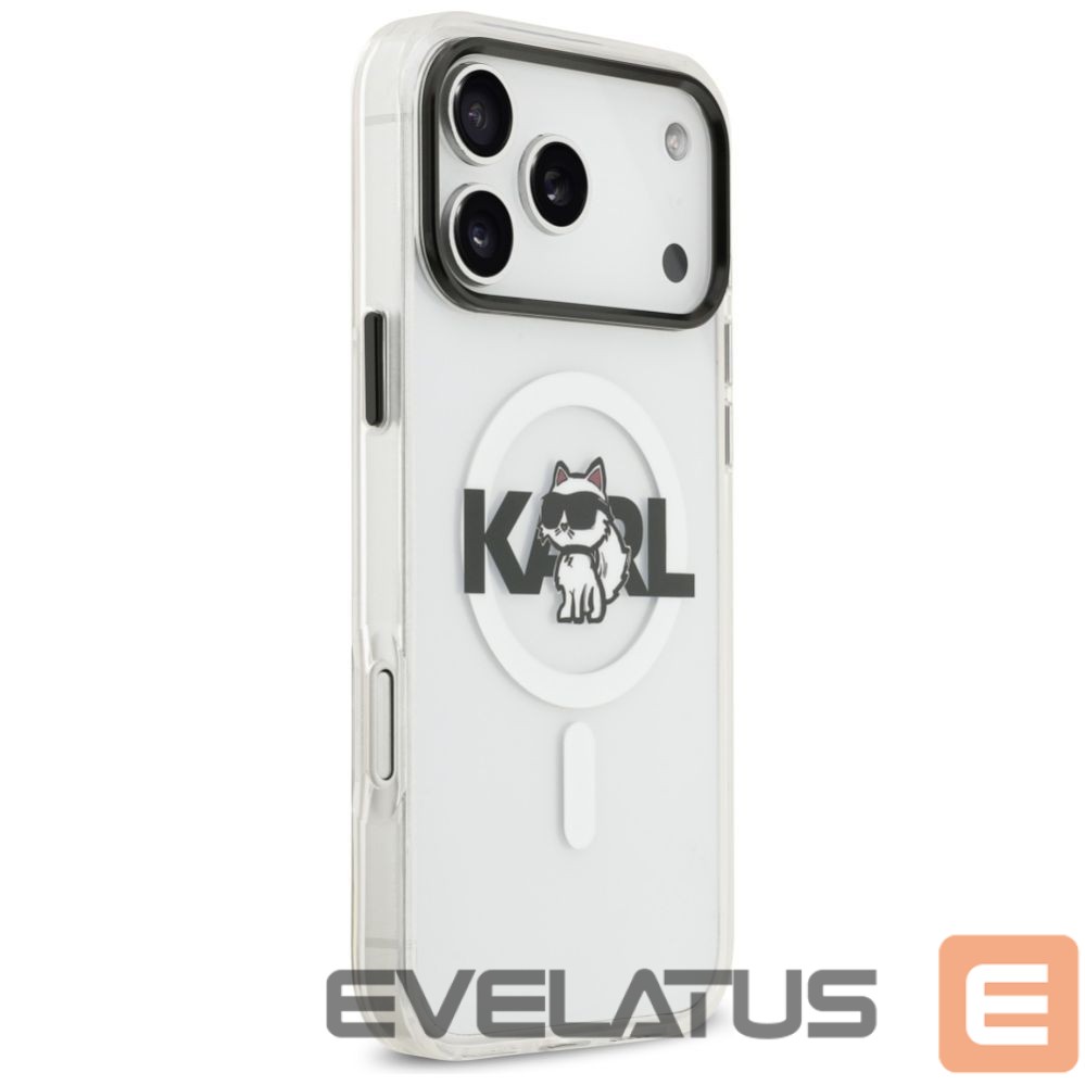 Other goods Karl Lagerfeld Karl Lagerfeld IML Choupette Sketch Logo MagSafe Case for iPhone 17 Pro - Clear