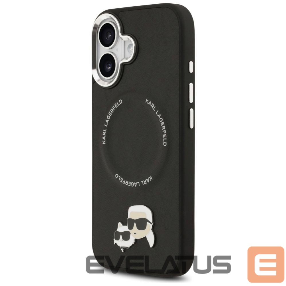 Other goods Karl Lagerfeld Karl Lagerfeld Karl & Choupette Pins MagSafe Case for iPhone 17 - Black