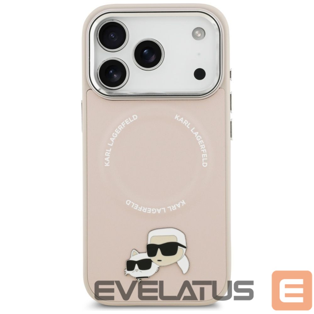 Other goods Karl Lagerfeld Karl Lagerfeld Karl & Choupette Pins MagSafe Case for iPhone 17 Pro - Pink