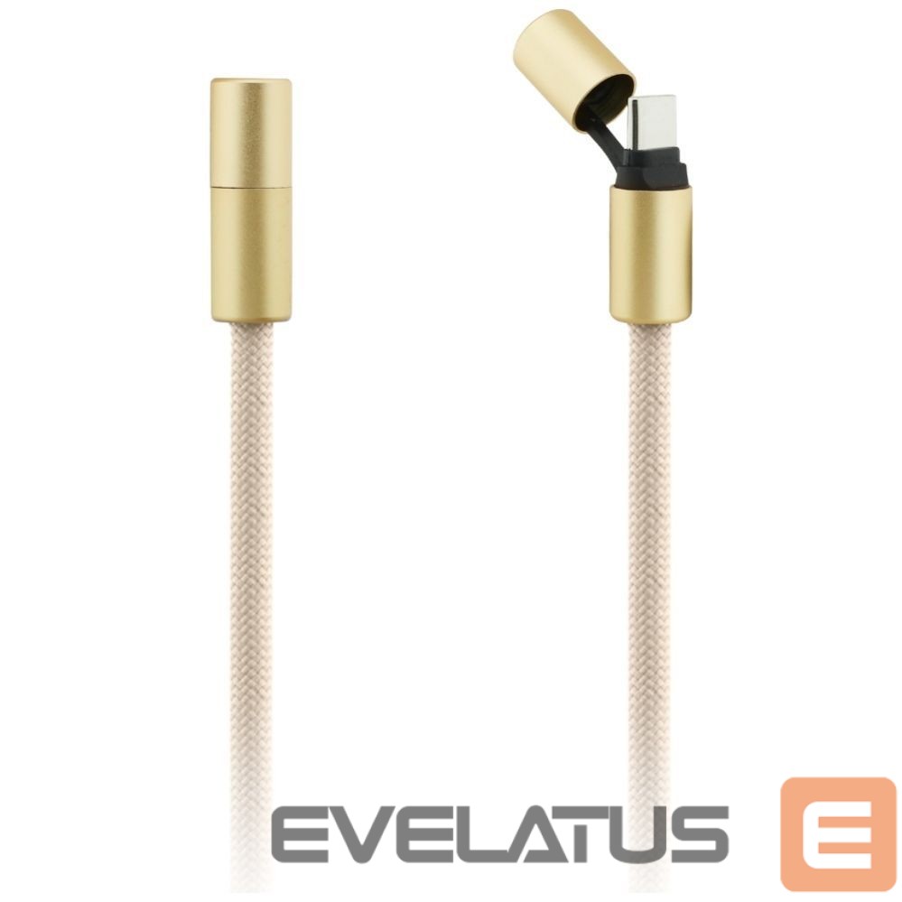Other goods Guess Guess CBDY 4G Charm USB-C / USB-C Cable 150cm - Beige