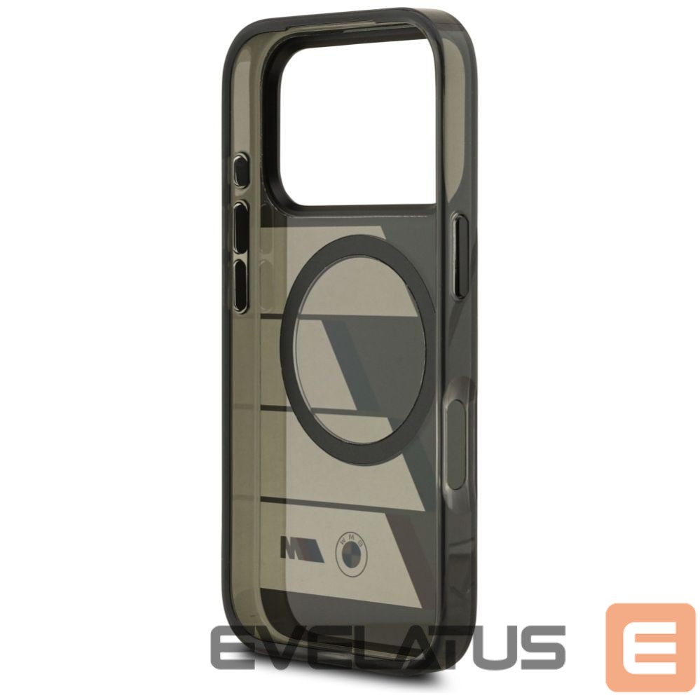 Other goods BMW BMW M IML Metal Buttons Tricolor Lines MagSafe Case for iPhone 17 Pro - Gray