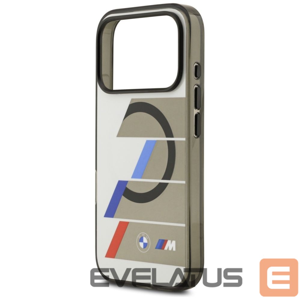 Other goods BMW BMW M IML Metal Buttons Tricolor Lines MagSafe Case for iPhone 17 Pro - Gray