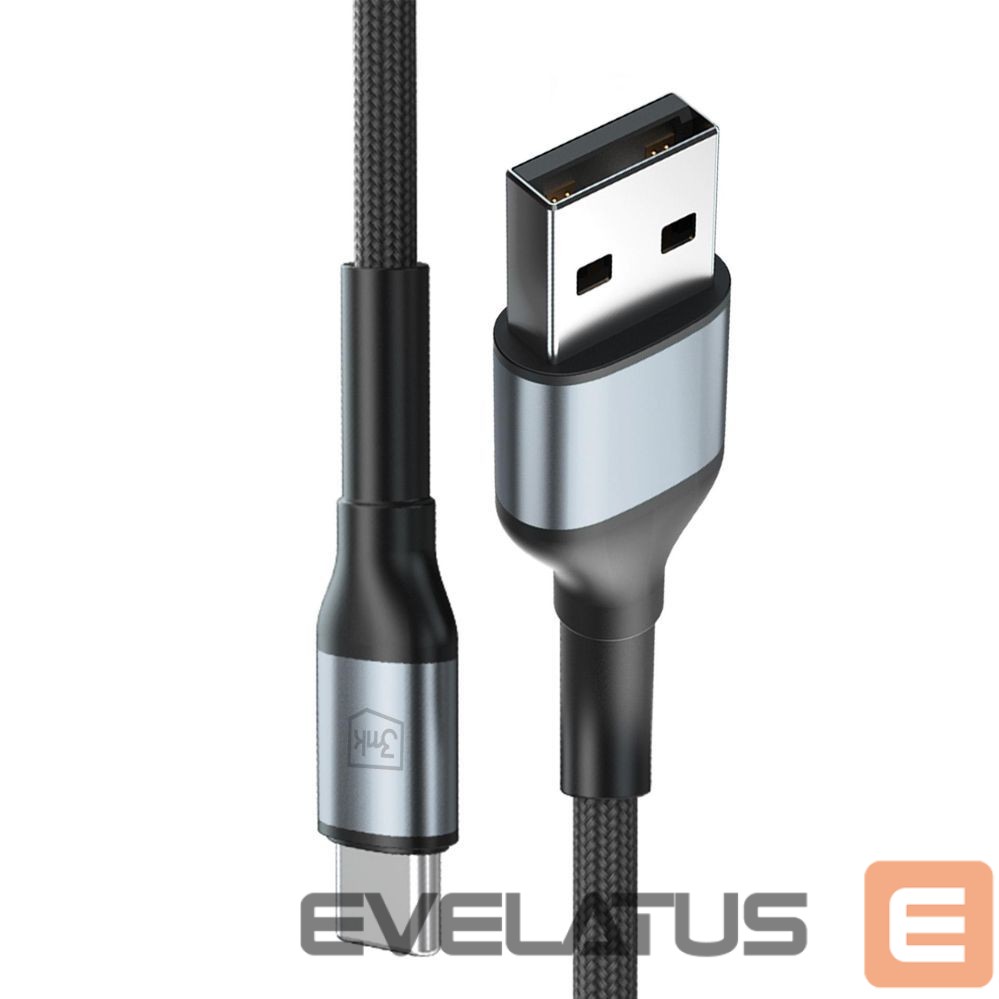 Other goods 3MK 3mk Hyper Cable N-SERIES USB-A / USB-C 2m 9V/2A 18W / black