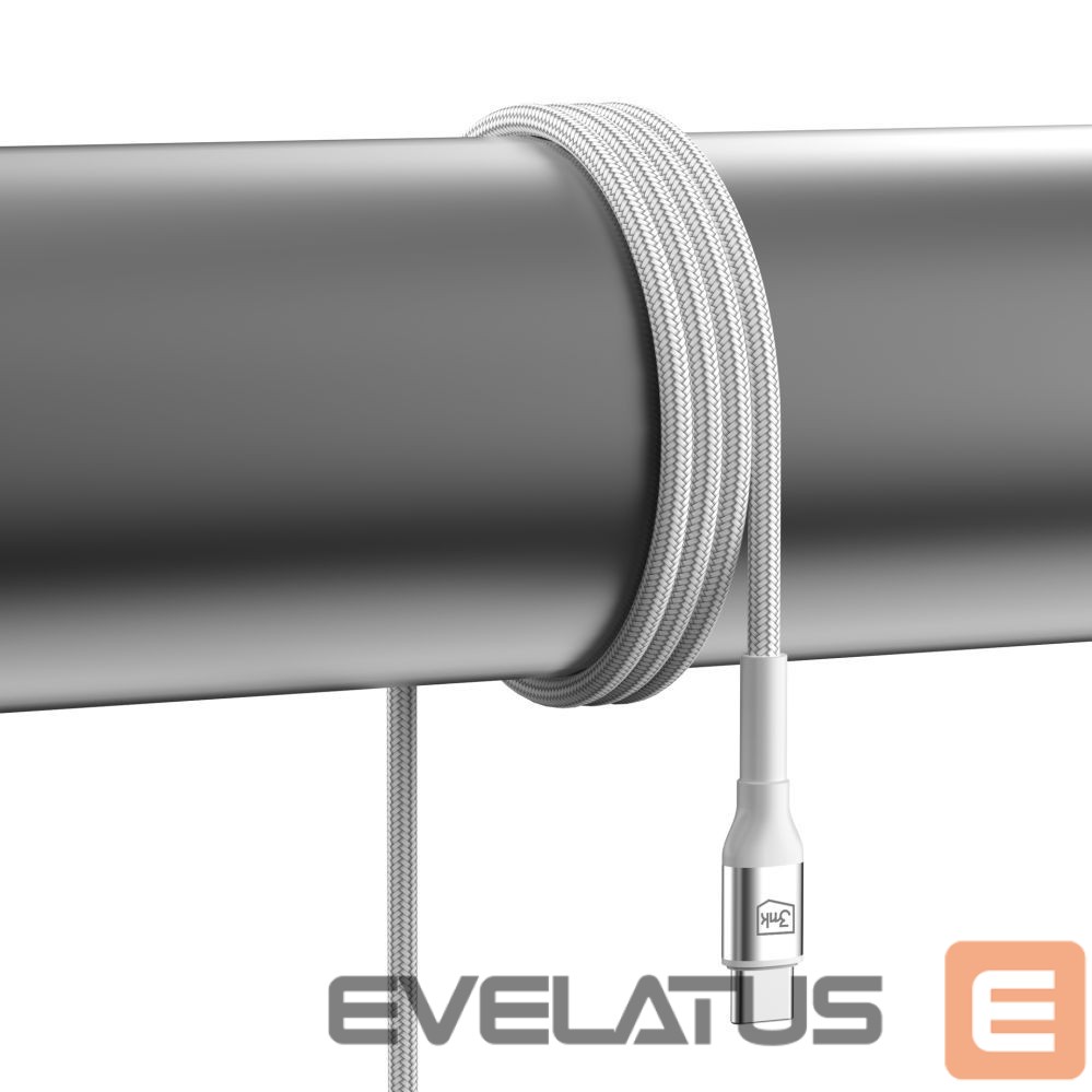 Other goods 3MK 3mk Hyper Cable 3mk Hyper Cable N-SERIES USB-C / USB-C 1m 20V/5A 100W / white