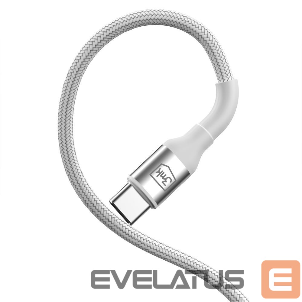 Other goods 3MK 3mk Hyper Cable 3mk Hyper Cable N-SERIES USB-C / USB-C 1m 20V/5A 100W / white