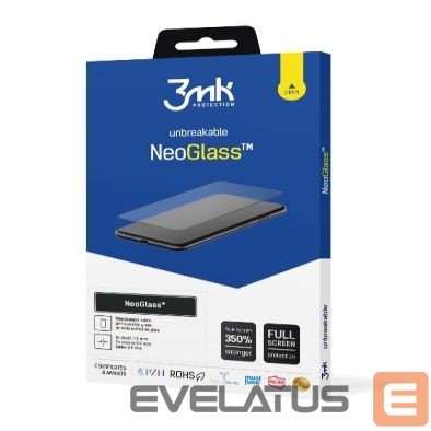 Other goods 3MK 3mk NeoGlass Black Composite Glass for Samsung Galaxy A31s / A51 / M31s / S20 FE 5G