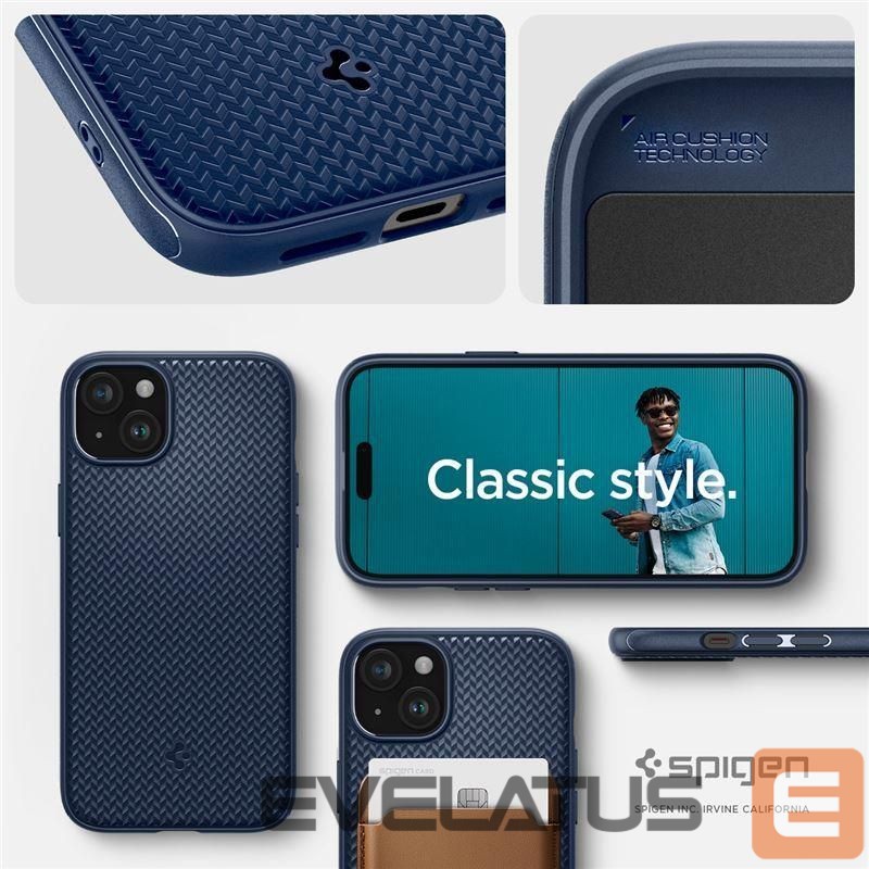 Other goods Spigen Spigen Mag Armor Case with MagSafe for iPhone 15 Plus - Blue
