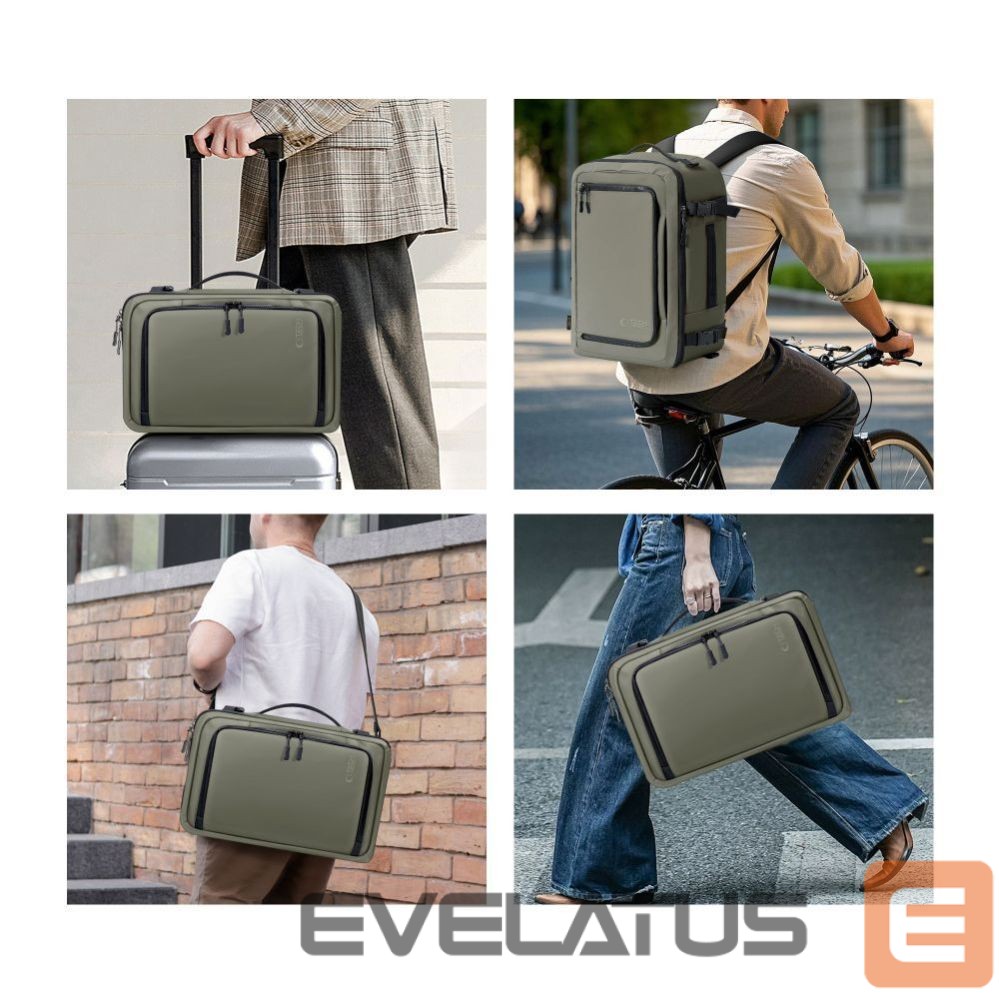 Other goods Tech-Protect Tech-Protect Defender S50 Backpack for Ryanair & Wizzar, 20L Laptop - Olive
