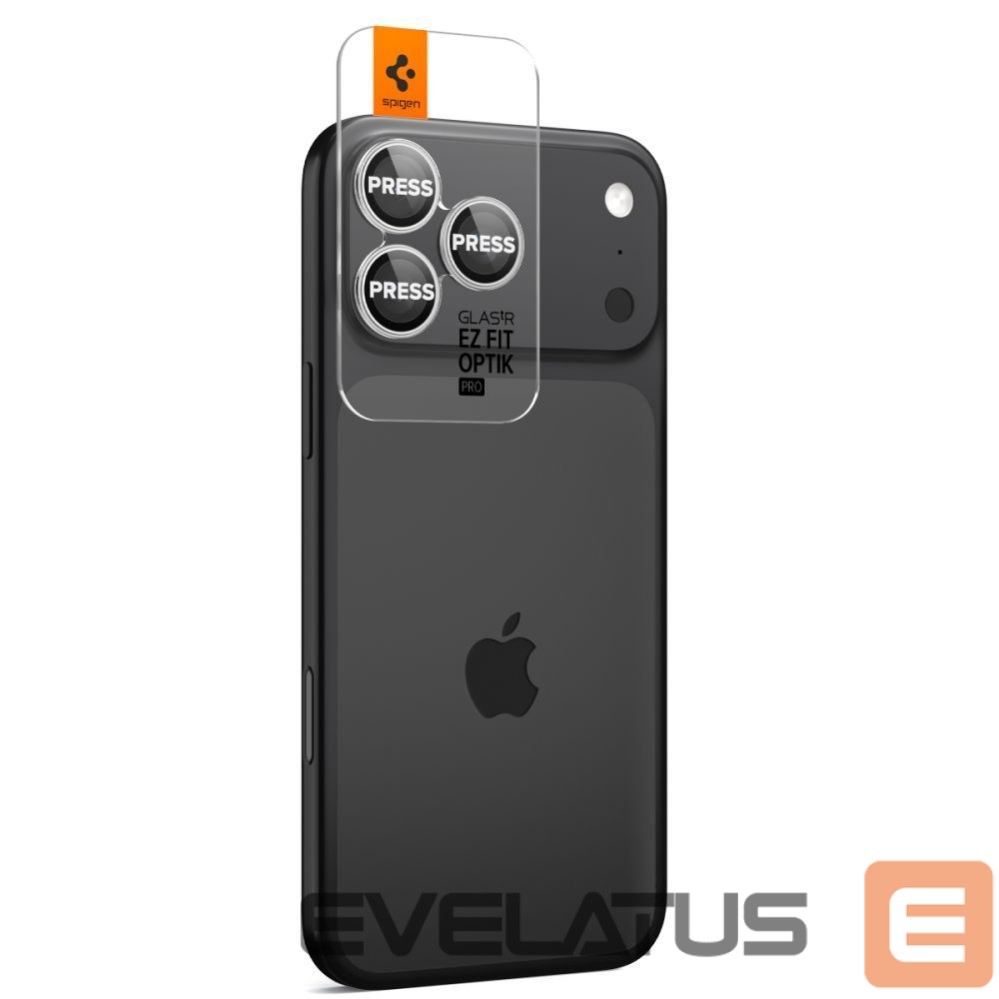 Other goods Spigen Spigen Optik Pro GLAS.TR ”EZ FIT” Camera Cover 2-pack for iPhone 16 Pro / Max / 17 Pro / Max - Silver