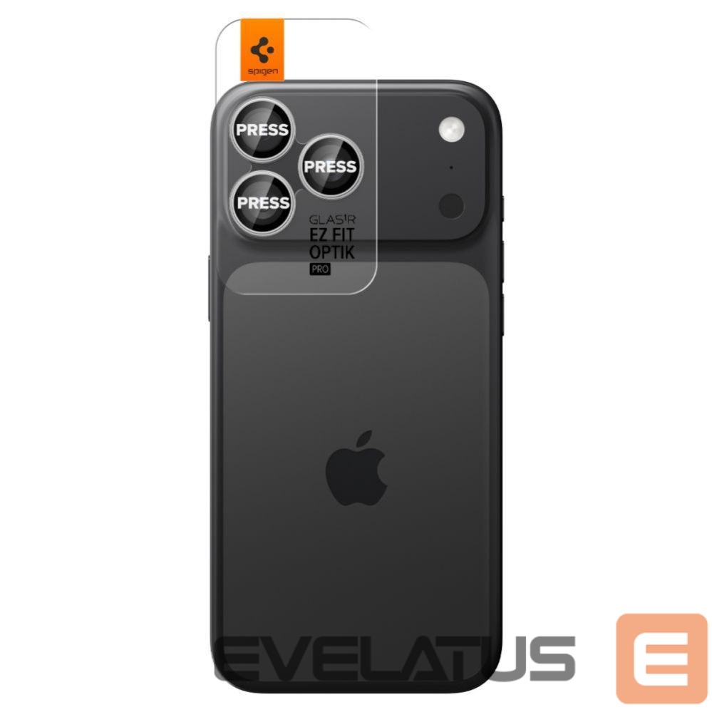 Other goods Spigen Spigen Optik Pro GLAS.TR ”EZ FIT” Camera Cover 2-pack for iPhone 16 Pro / Max / 17 Pro / Max - Silver