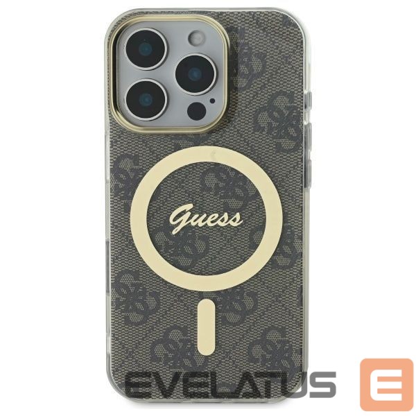 Other goods Guess Guess IML 4G MagSafe Case for iPhone 16 Pro Max - Brown