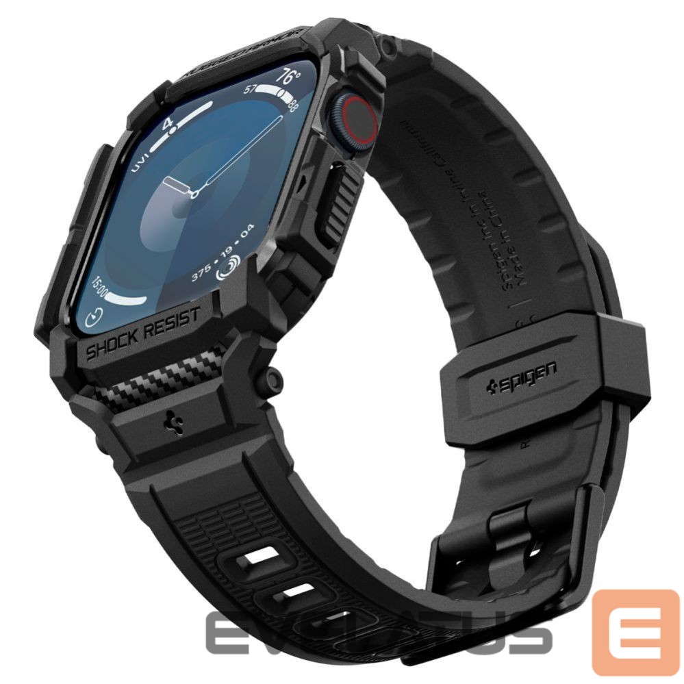 Other goods Spigen Spigen Rugged Armor Case for Apple Watch 10 46mm - Black