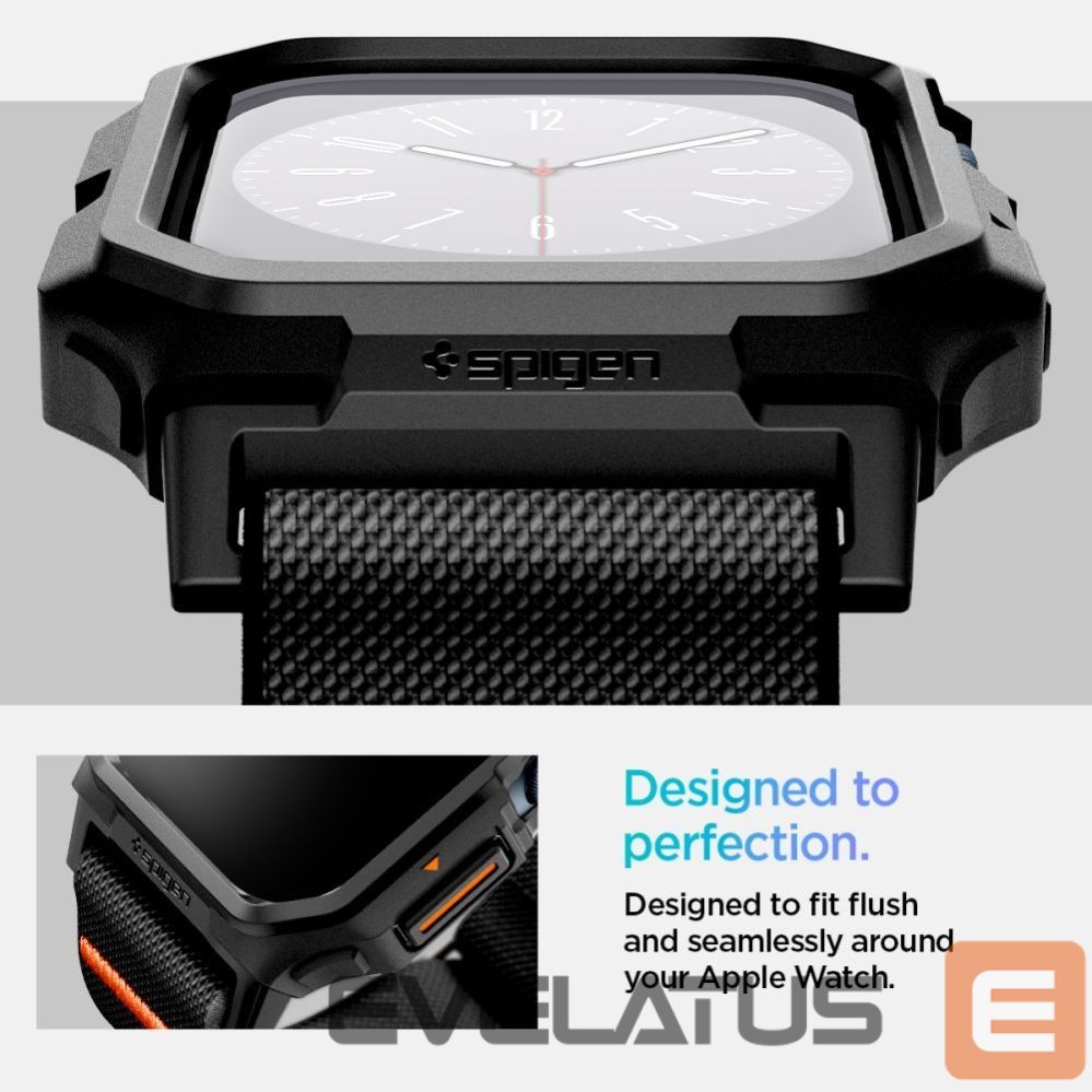 Other goods Spigen Spigen Lite Fit "PRO" Strap for Apple Watch 10 42mm - Black