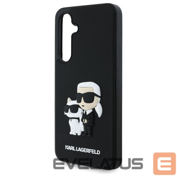 Other goods Karl Lagerfeld Karl Lagerfeld 3D Rubber Karl&Choupette Case for Samsung Galaxy S24 FE - Black