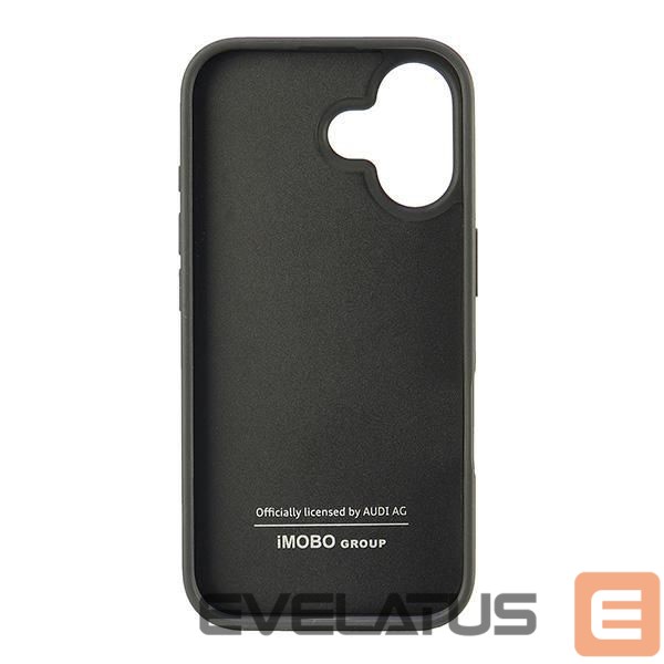 Other goods Audi Audi Synthetic Leather iPhone 16 6.1" black/black hardcase AU-TPUPCIP16-GT/D2-BK