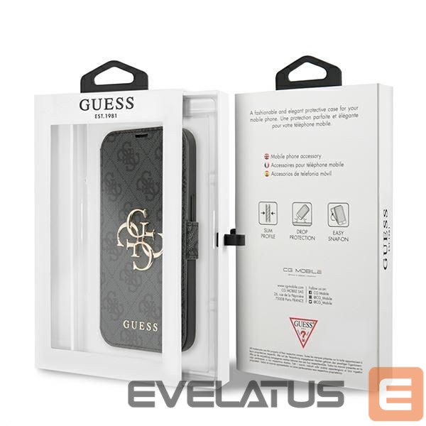 Other goods Guess Guess GUBKP13X4GMGGR iPhone 13 Pro Max 6.7" gray/gray book 4G Big Metal Logo
