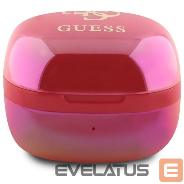 Other goods Guess Guess Bluetooth headphones GUTWSJ144ESF TWS + docking station fuchsia/fuschia Iridescent 4G Printed Logo