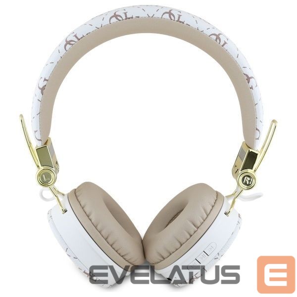 Other goods Guess Guess Bluetooth ENC GUBH70E4PTMH on-ear headphones white 4G Triangle Round Shape