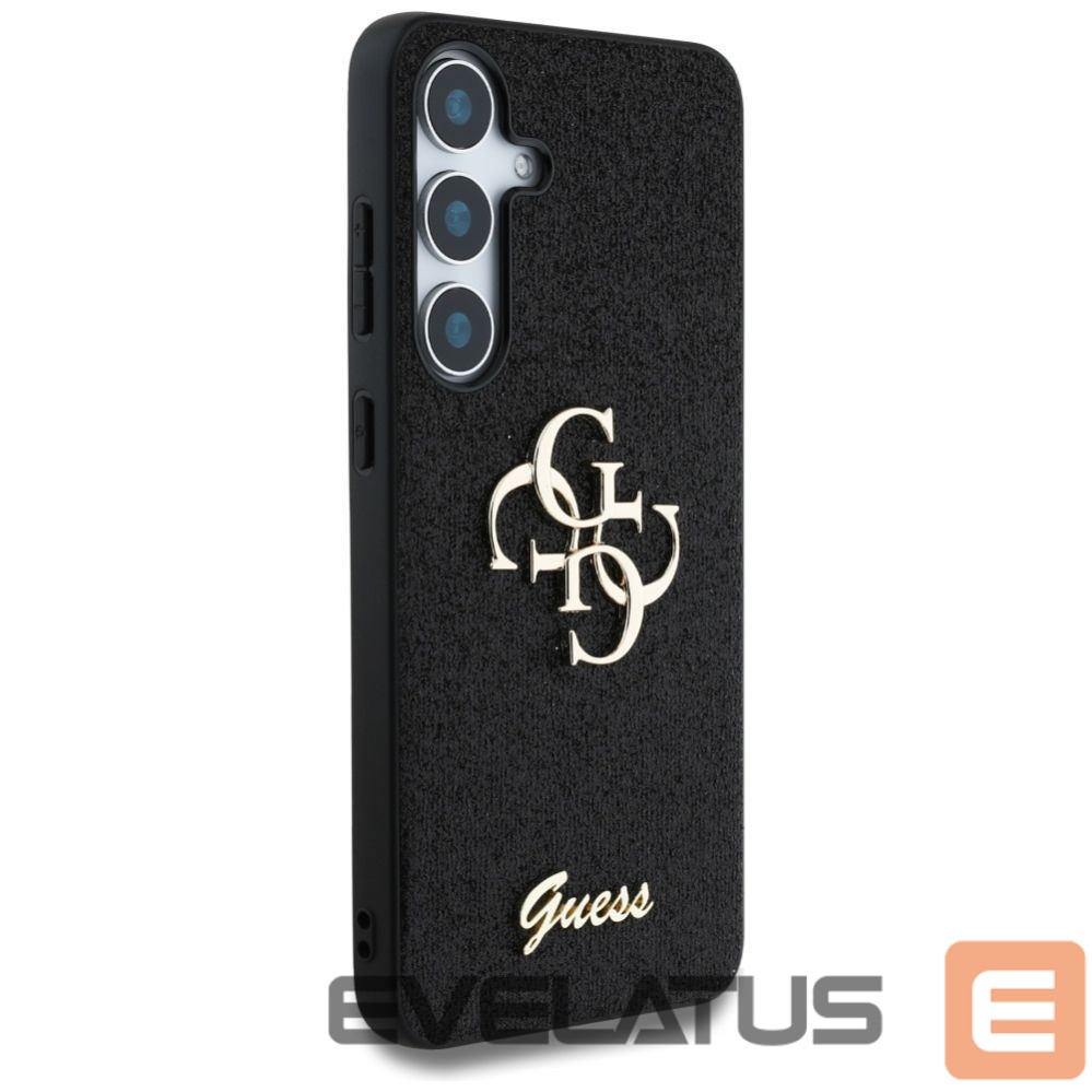 Other goods Guess Guess Fixed Glitter Big 4G Metal Logo case for Samsung Galaxy S25 black