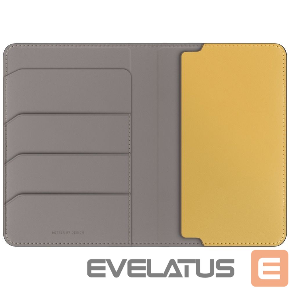 Other goods UNIQ Uniq Belmont RFID Blocking Passport Case - Grey/Yellow