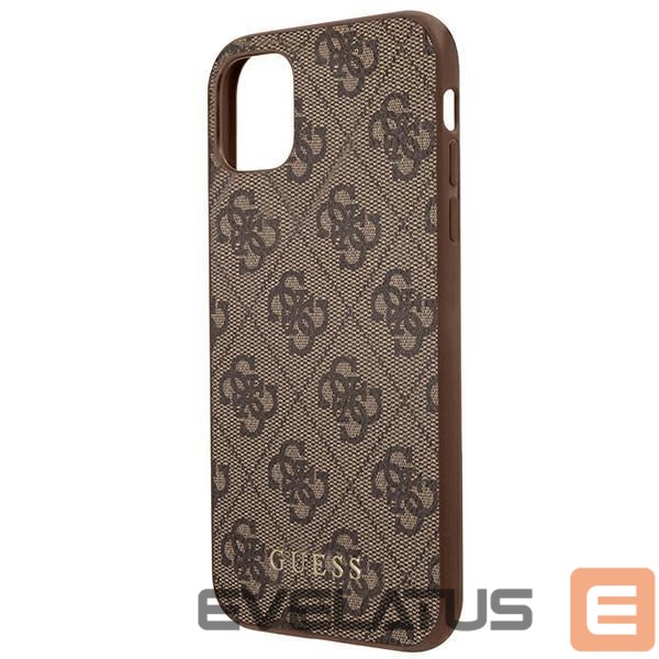 Other goods Guess Guess 4G Metal Gold Logo Case for iPhone 11 / Xr 6.1" - Brown