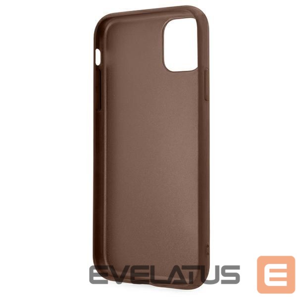 Other goods Guess Guess 4G Metal Gold Logo Case for iPhone 11 / Xr 6.1" - Brown