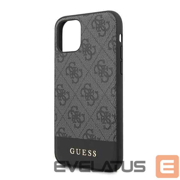 Other goods Guess Guess 4G Stripe Collection case for iPhone 11 6.1" / Xr - gray