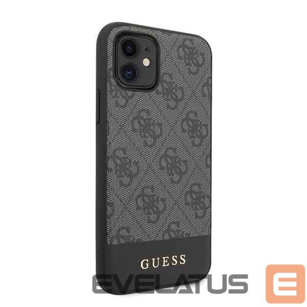 Other goods Guess Guess 4G Stripe Collection case for iPhone 11 6.1" / Xr - gray
