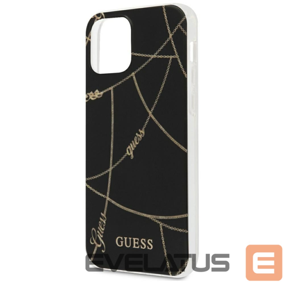 Other goods Guess Guess Gold Chain Collection iPhone 12 Pro Max 6.7" Case - Black